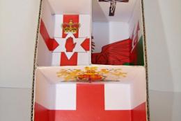 Britové - krabička na figurky - vnitřek
