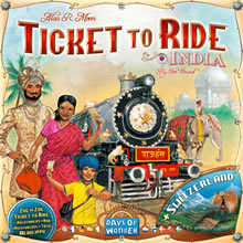 Ticket to Ride Map Collection: Volume 2 - India & Switzerland - obrázek