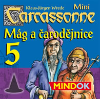 Carcassonne minirozšíření 5: Mág a čarodějnice - obrázek