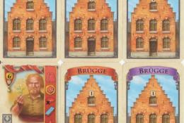 Rub karet = domy + postava v německém originále