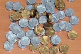 Žetonky mincí