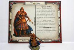Warlord - karta + namalovaná figurka