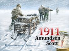 1911 Amundsen vs Scott - obrázek