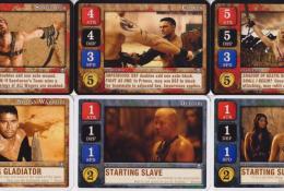 Trh - nové karty gladiátorů a startovních gladiátorů