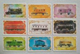 Karty lokomotivy a vagónů