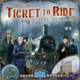 Ticket to Ride Map Collection: Volume 5 – United Kingdom & Pennsylvania - obrázek