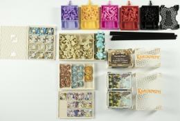 Insert z 3D tiskárny - Krabičky pro hráče, zásobníky karet a hlavně pořadače na žetony