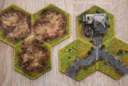 Map overlay pieces