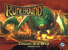 Runebound (Third Edition): Caught in a Web – Scenario Pack - obrázek