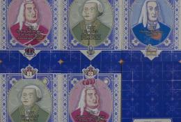 Politické karty - 1755 až 1757.