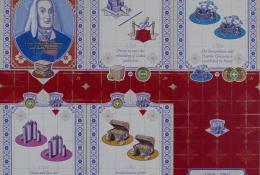 Politické karty - 1758 až 1762.