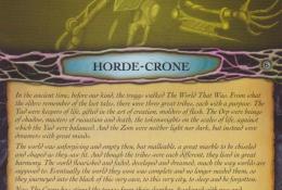 Velká karta Nemesis - Horde-Crone (rub)
