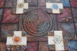 Labyrinth der Meister - detail plánu