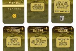 Karty vlastností Venuše 