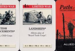 Karty Spojenců - limited war