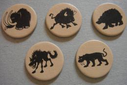 Zvířata - pramedvěd, prakanec, pravlk, mamut, puma