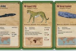 Zelené karty zvířat