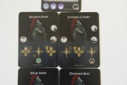 Ukázka soubojových karet - Old Dragonslayer