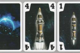 hrací karty raket TRUMF + rub