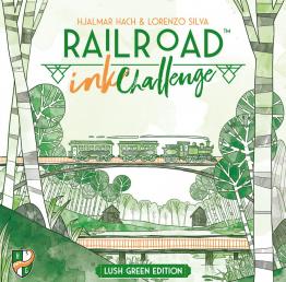 Railroad Ink: Bohatě zelená edice (jako nová)