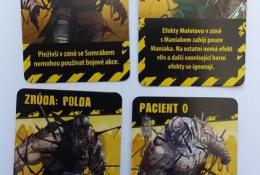 Zombicide 2nd Edice - Zombie Abominations Cards / Karty zrůd
