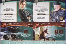 Harry Potter Boj o Bradavice - Lektvary a zaklínadla - 1. hodina - Ukázka karet lokací a nepřátel