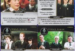 Harry Potter Boj o Bradavice - Lektvary a zaklínadla - 1. hodina - Ukázka karet setkání a černé magi