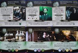 Harry Potter Boj o Bradavice - Lektvary a zaklínadla - 3. hodina - Ukázka karet setkání a lektvarů č