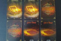 Karty pokladů a pastí v podzemí - dungeonu