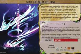 Starlight seeks its form- zadní strana