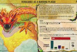 Vengance as a burning plague- zadní strana