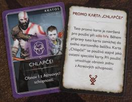God of War: Karetní hra - Promo karta Chlapče! - obrázek