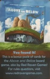 Above and Below: Megaland Bonus cards - obrázek