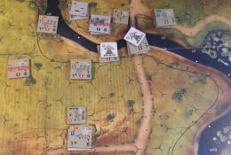 Průběh hry - útok amerických jednotek přes řeku (mise 13)