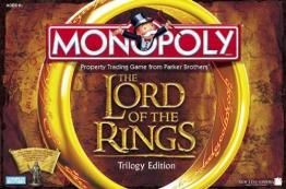 Monopoly: The Lord of the Rings Trilogy Edition - obrázek
