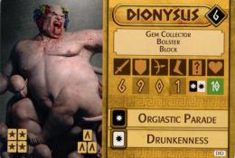Dionysus - Recruitment card