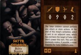 Satyr Children - Troop card