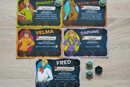 Karty Scoobyho bandy so žetónmi špeciálnych schopností