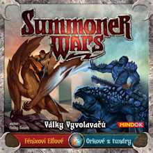 Summoner Wars - základ, hrací deska + 4 balíčky