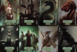 Activation cards - Monsters