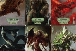 Activation cards - Monsters