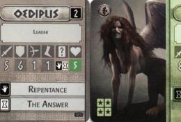 OEDIPUS VS. THE SPHINX - Recruitment cards