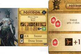POSEIDON - Recruitment card + Divinity card