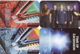 Fanúškovský Stargate Bang! - Zadné strany kariet