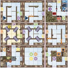 Magic Maze: 9 new tiles - obrázek