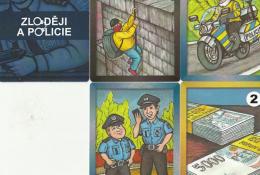 Zloději a Policie - ukázka karet