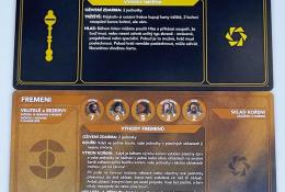 Karty dalších rodů (Impérium a Fremeni)