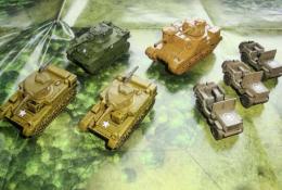 Americké tanky a džípy
