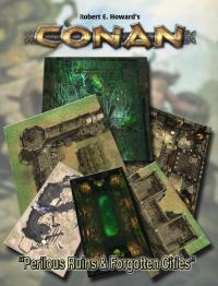 Conan: Perilous Ruins & Forgotten Cities Geomorphic Tiles Set - obrázek