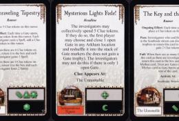 Mythos cards (rumors a headline)